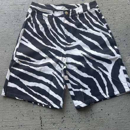 MadeByTempo “Zebra Print” jorts